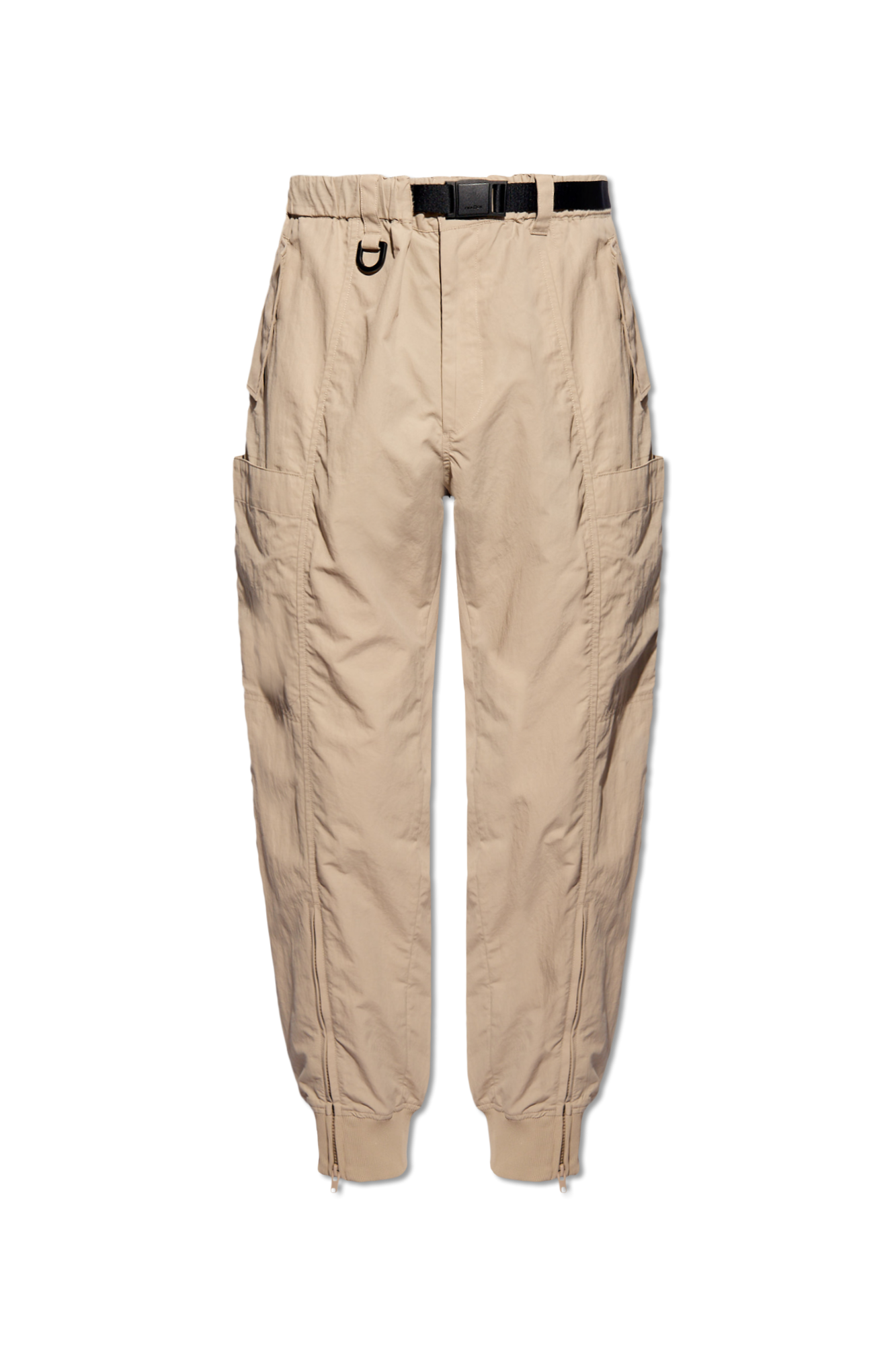 Beige Cargo trousers Y - 3 Yohji Yamamoto - The heatwave-ready striped  linen slip dress - SchaferandweinerShops Luxembourg